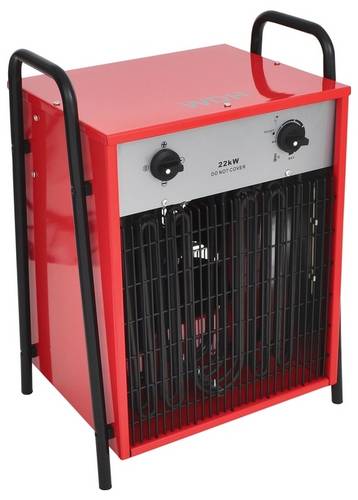 WDH WDH-IFH20 Heizlüfter WDH-IFH20 Rot/Schwarz