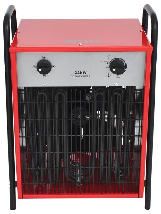 Aktobis WDH-IFH20 Heizlüfter WDH-IFH20 Rot/Schwarz