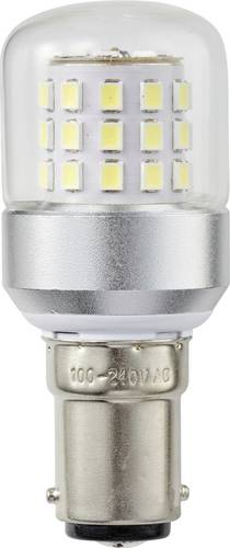 TRU COMPONENTS TC-14124708 LED-Signalleuchte Weiß Zylinder BA15d 100 V/AC, 240 V/AC 580 lm