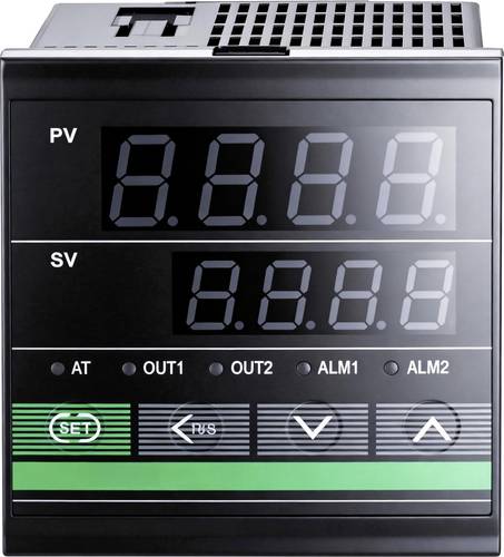 TRU COMPONENTS TC-CH702 PID Régulateur de température B, E, J, K, N, R, S, T, Pt100 -200 à 1820 °C SSR, Courant