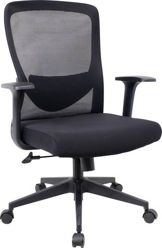 SpeaKa Professional Bürodrehstuhl SP-MOC-002 Schwarz SP-14124760 1 St.
