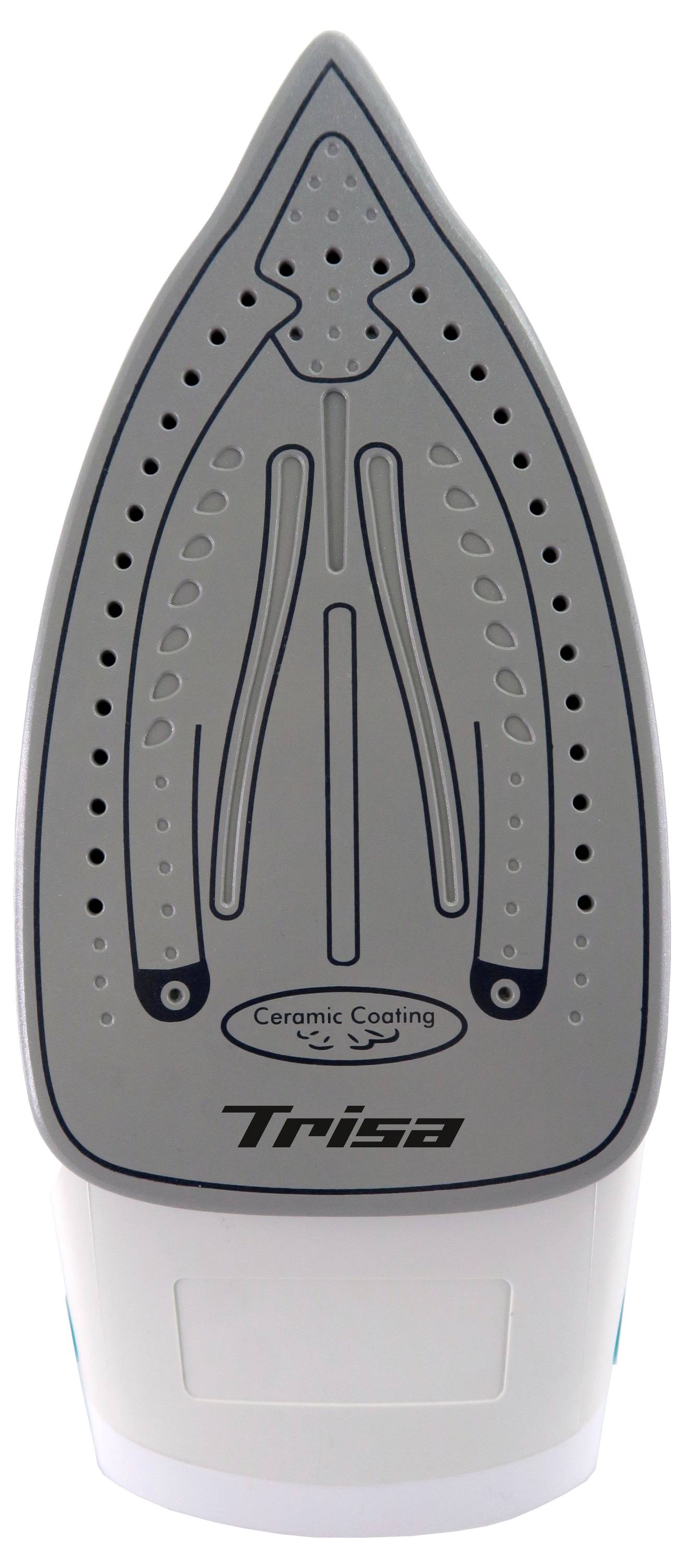 Trisa Classic Steam i5521 Bügeleisen Türkis, Weiß 2000W