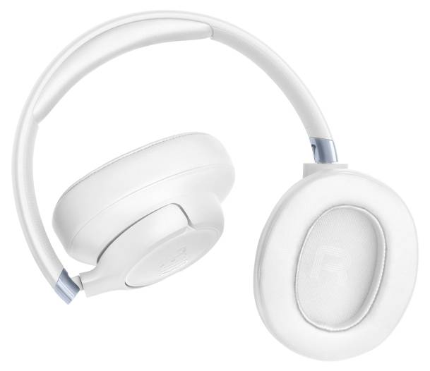 JBL Tune 780 Over Ear Kopfhörer Kabellos, Bluetooth®, kabelgebunden Stereo Weiß Noise Cancelling, Mikrofon-Rauschunterdrückung Faltbar, Lautstär