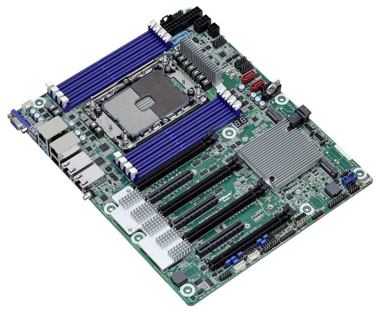 ASRock C621A SPC621D8-2L2T Mainboard Sockel (PC) Intel® 4189 Formfaktor (Details) ATX Mainboard-Chipsatz Intel® C621