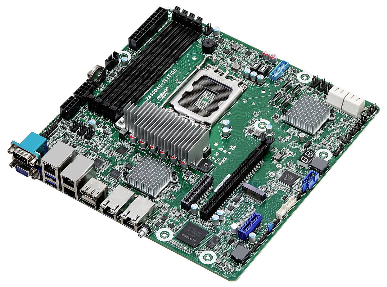 ASRock Z690D4U-2L2T/G5 Mainboard Sockel (PC) Intel® 1700 Formfaktor (Details) Micro-ATX Mainboard-Chipsatz Intel® Z690