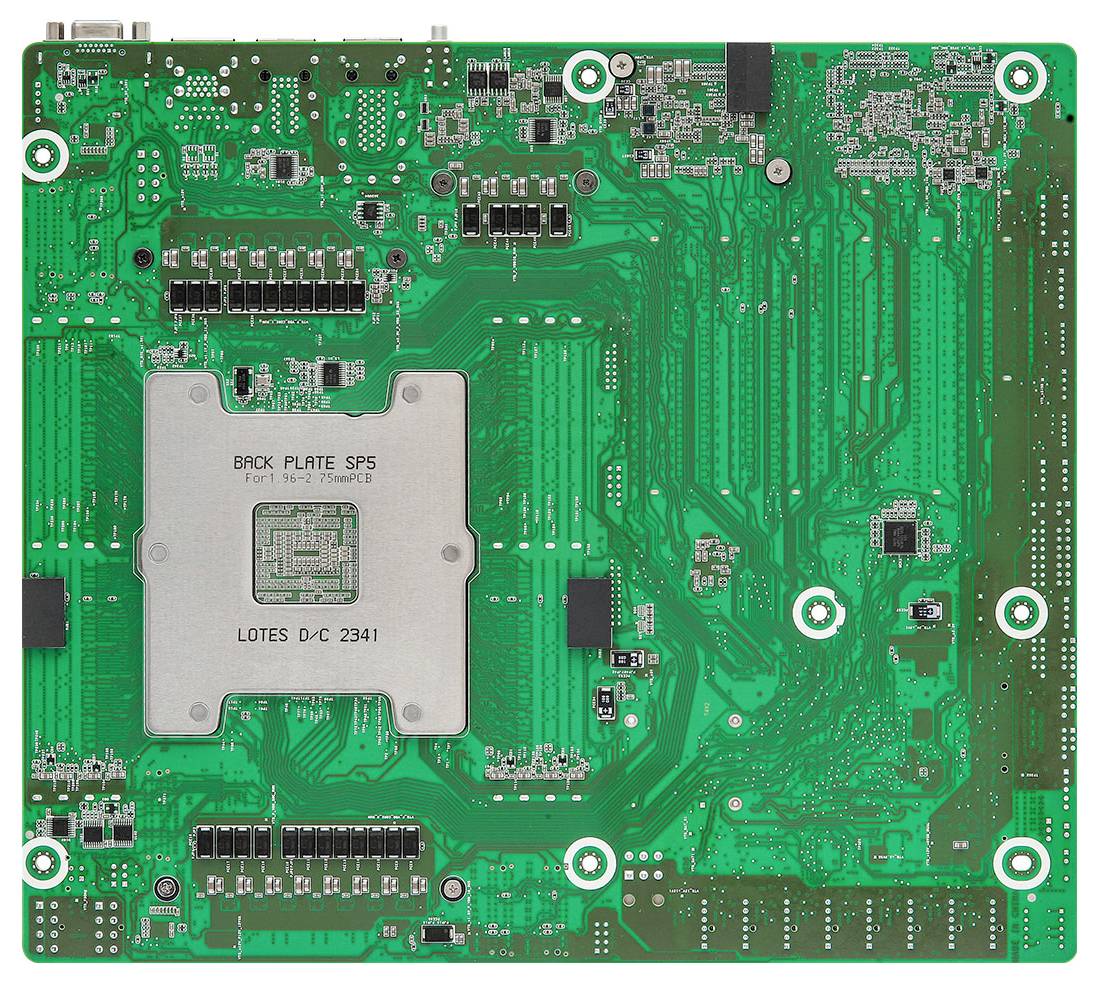 ASRock BERGAMOD8-2L2T Mainboard Sockel (PC) AMD® SP5 Formfaktor (Details) CEB