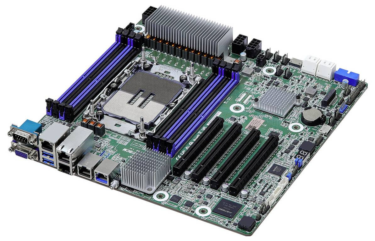ASRock W790D8UD-1L1N2T/BCM Mainboard Sockel (PC) Intel® LGA 4677 Formfaktor (Details) Micro-ATX Mainboard-Chipsatz Intel® W790