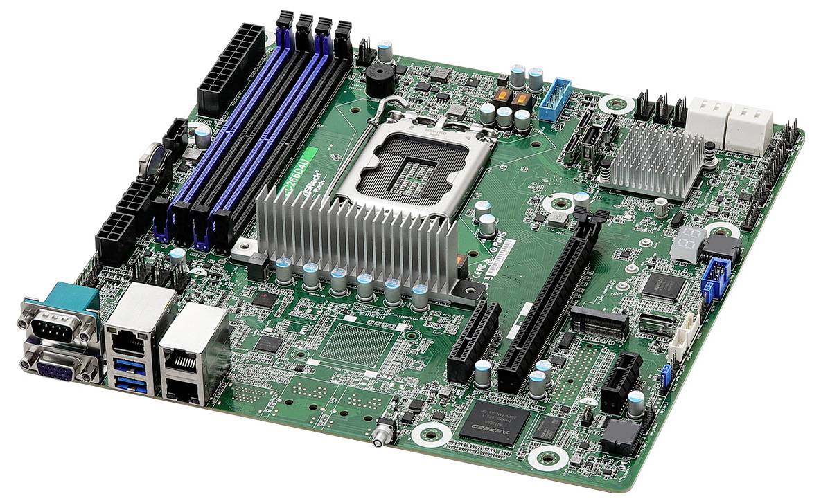 ASRock EC266D4U Mainboard Sockel (PC) Intel® 1700 Formfaktor (Details) Micro-ATX