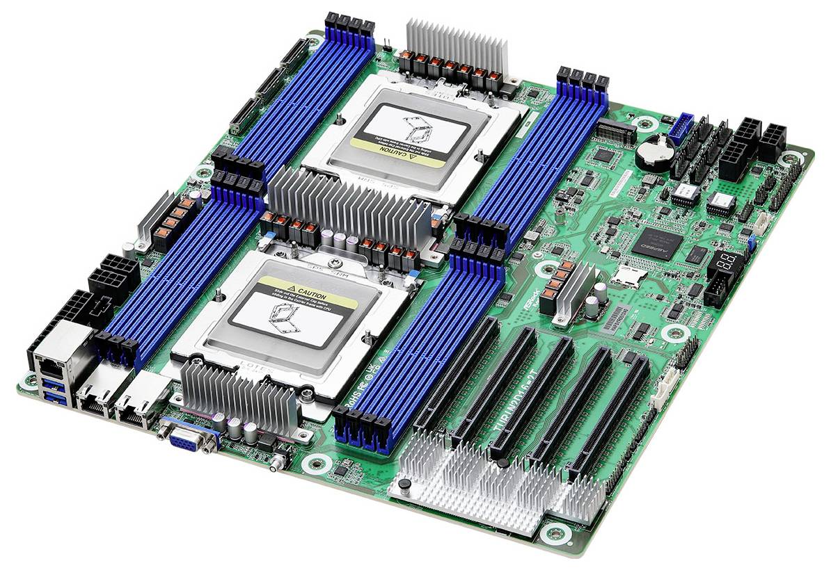 ASRock TURIN2D16-2T Mainboard Sockel (PC) AMD® SP5 Formfaktor (Details) EEB Mainboard-Chipsatz SoC