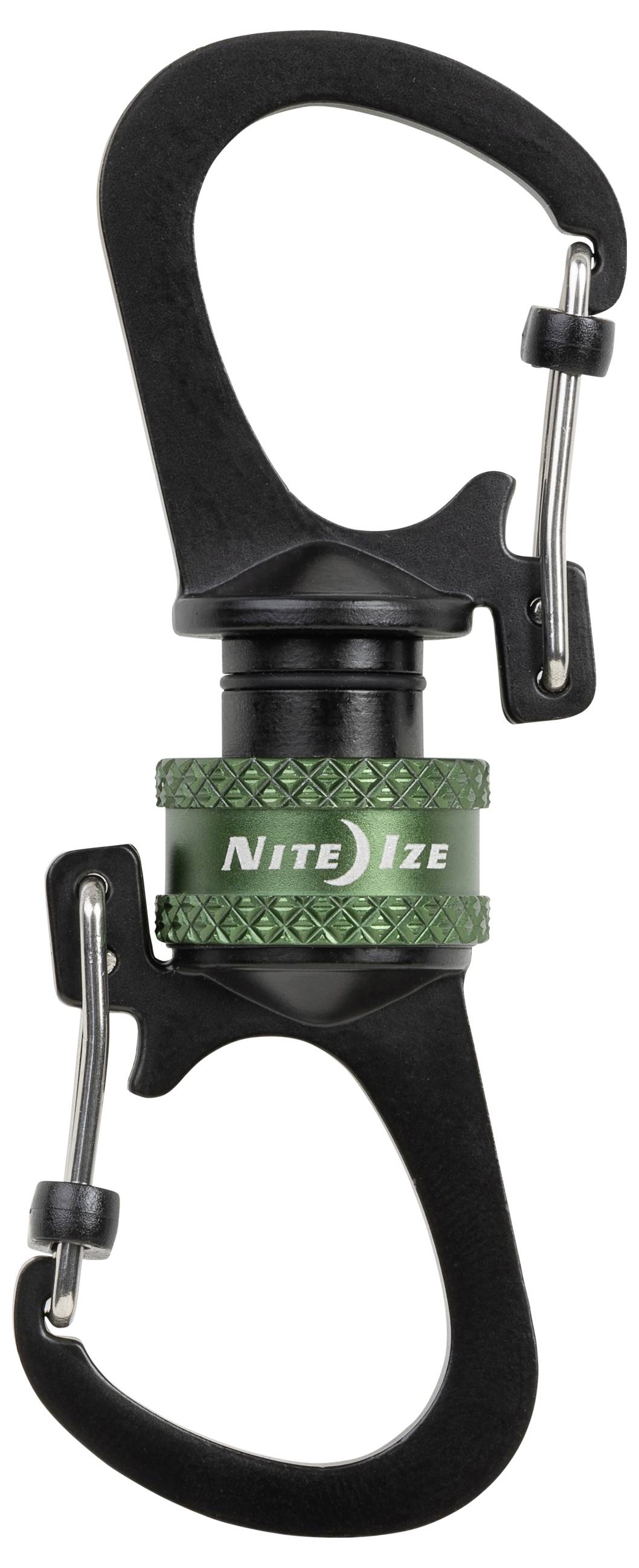 NITE Ize Magnetischer Schlüsselanhänger NI-MSBL-08-R7 Schwarz, Oliv 1St.