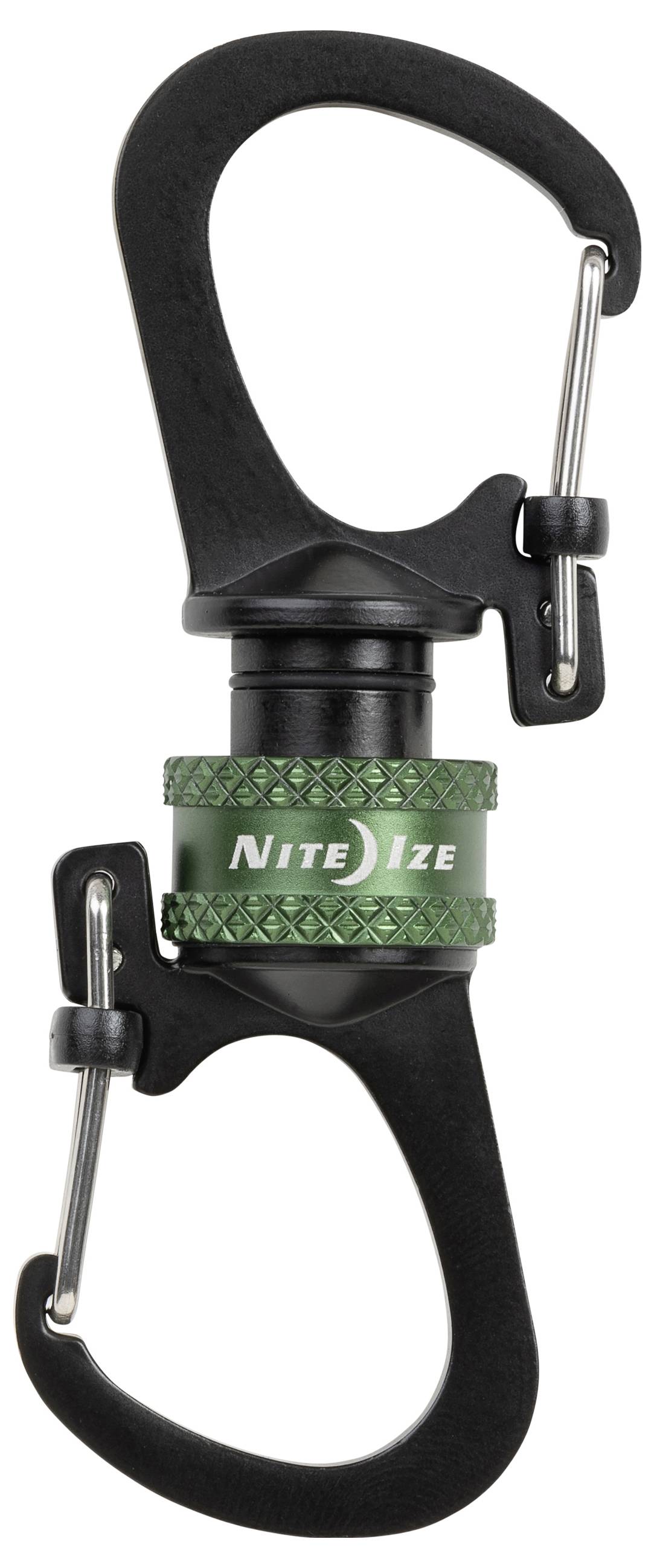 NITE Ize Magnetischer Schlüsselanhänger NI-MSBL-08-R7 Schwarz, Oliv 1St.