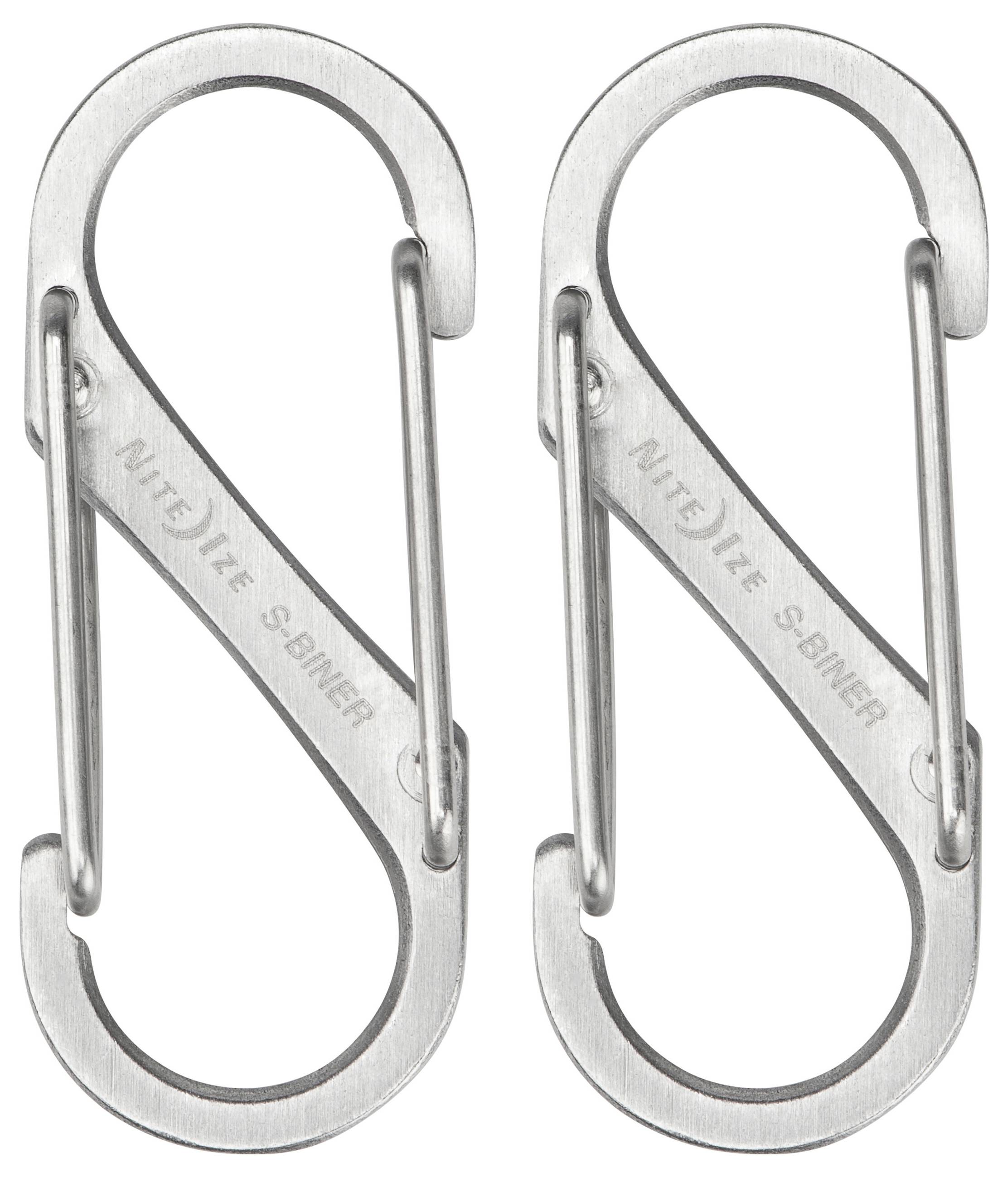 NITE Ize NI-SB1-2PK-11 Karabiner 39.6mm x 14.2mm 2St.