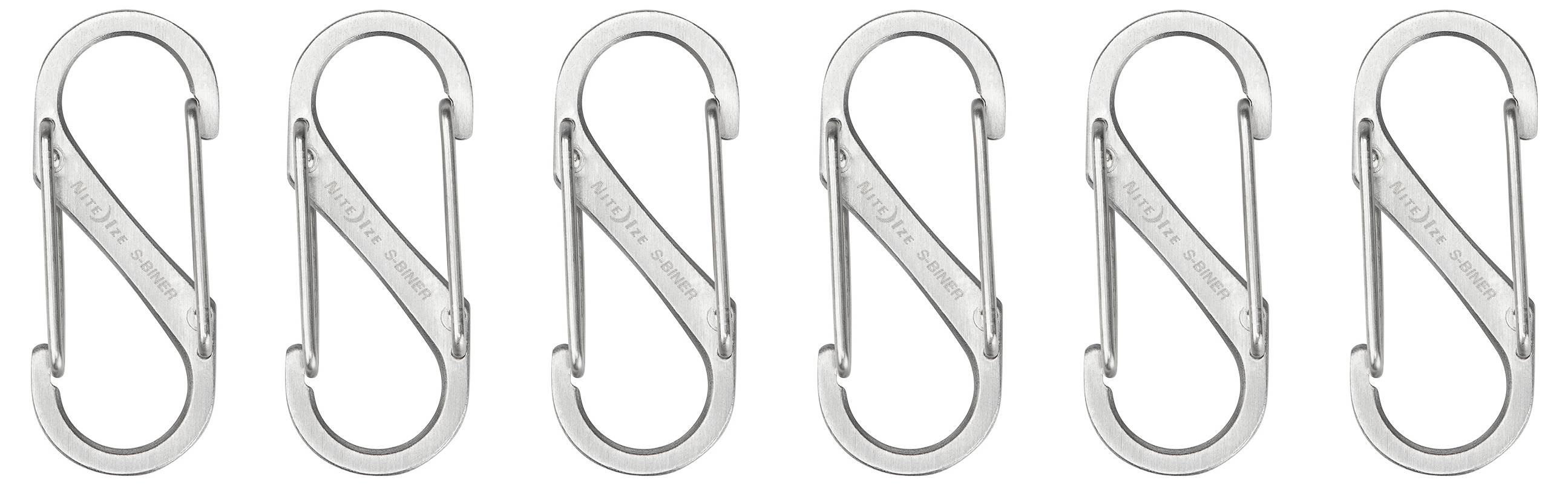 NITE Ize NI-SB1-2PK-11 Karabiner 39.6mm x 14.2mm 2St.