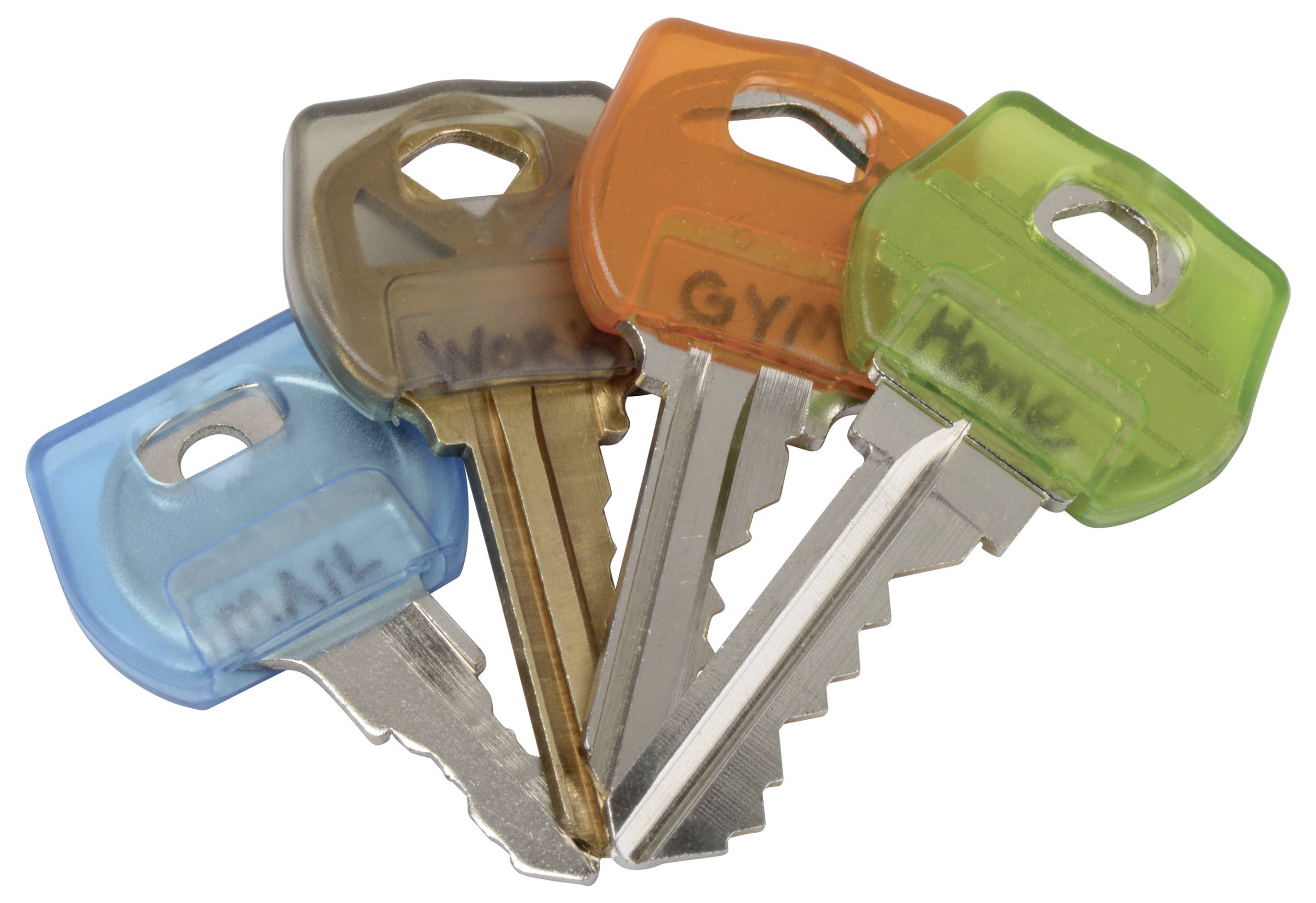 NITE Ize Schlüssel-Haltezugsystem NI-KID-A1-4R7 Mehrfarbig 1St.