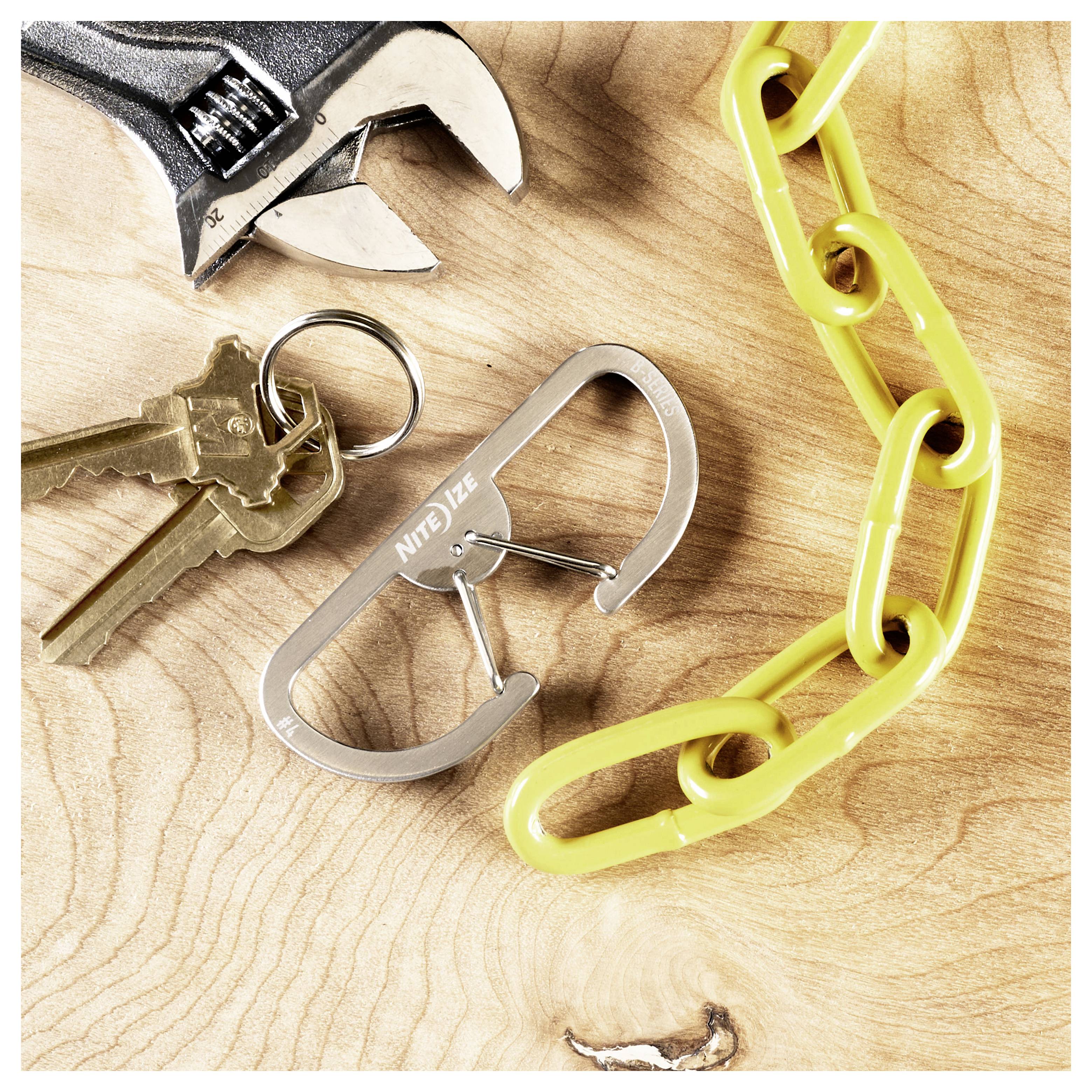 NITE Ize NI-BS4-11-R3 Karabiner 73mm x 30mm x 7mm 1St.