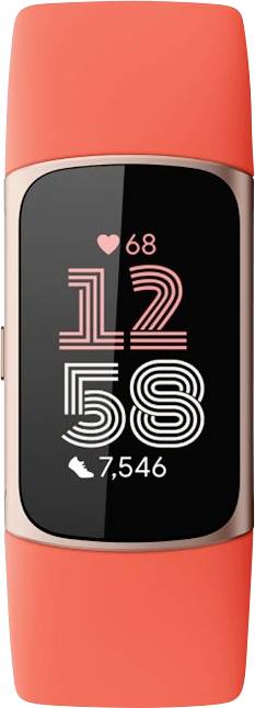 FitBit Charge 6 Fitness-Tracker S/L Coral