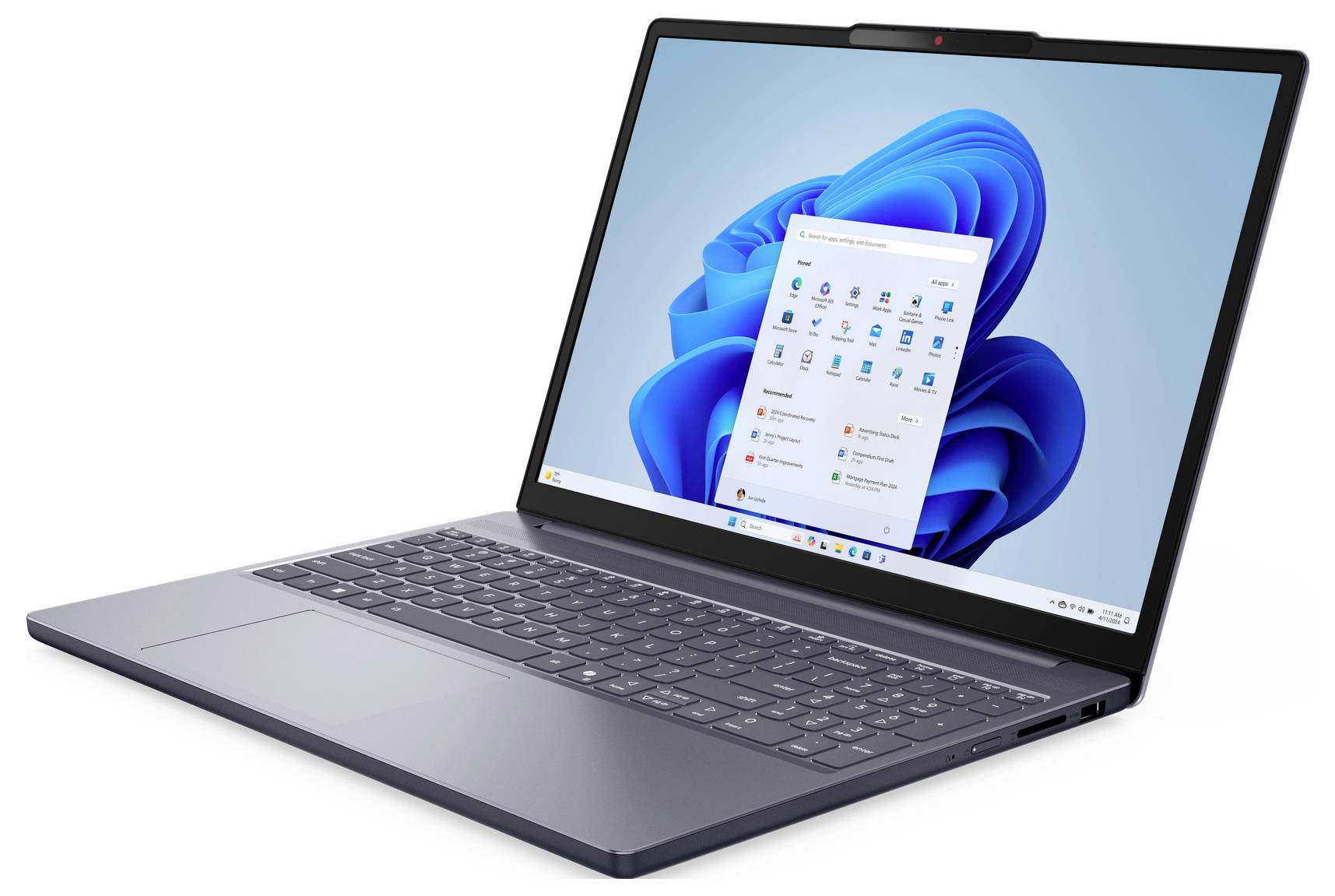 Lenovo Notebook "IdeaPad Slim 3" 38.9cm (15.3 Zoll) WUXGA Intel® Core™ i5 i5-13420H 16GB RAM 1TB SSD Deutsch, QWERTZ Intel UHD