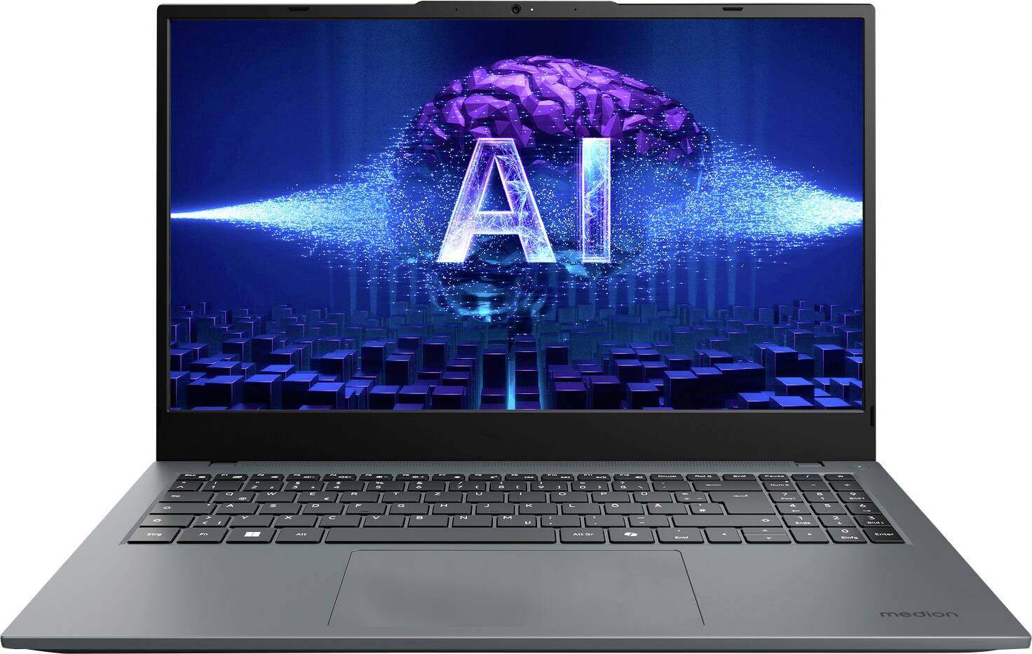Medion Notebook "E15443" 39.6cm (15.6 Zoll) Full HD Intel® Core™ Ultra 7 155H 32GB RAM 1TB SSD Deutsch, QWERTZ Intel Arc Graphics