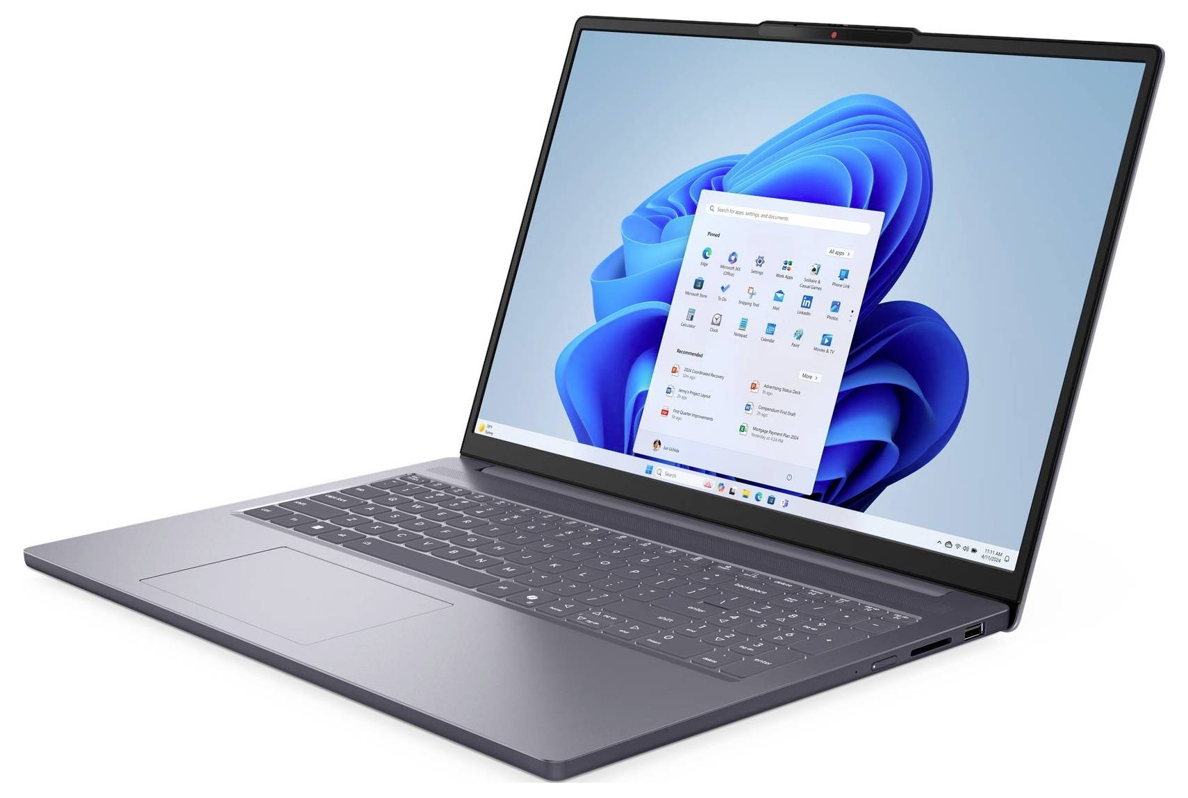 Lenovo Notebook "IdeaPad Slim 3" 40.6cm (16 Zoll) WUXGA Intel® Core™ i5 i5-13420H 16GB RAM 1TB SSD Deutsch, QWERTZ Intel UHD