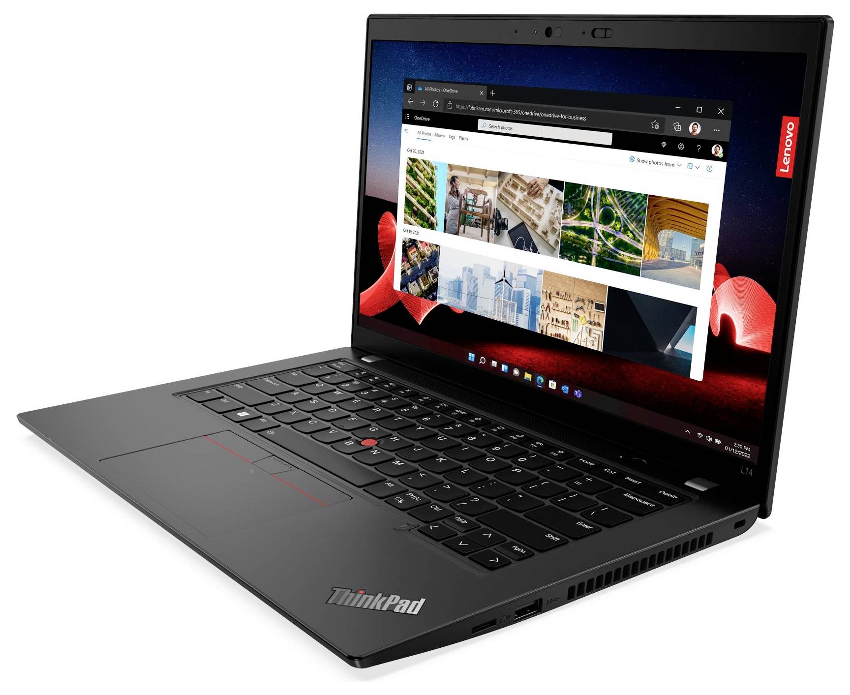 Lenovo Notebook 21H10087GE 35.6cm (14 Zoll) Full HD Intel® Core™ i3 i3-1315U 16GB RAM 256GB SSD Deutsch, QWERTZ Intel Intel® UHD