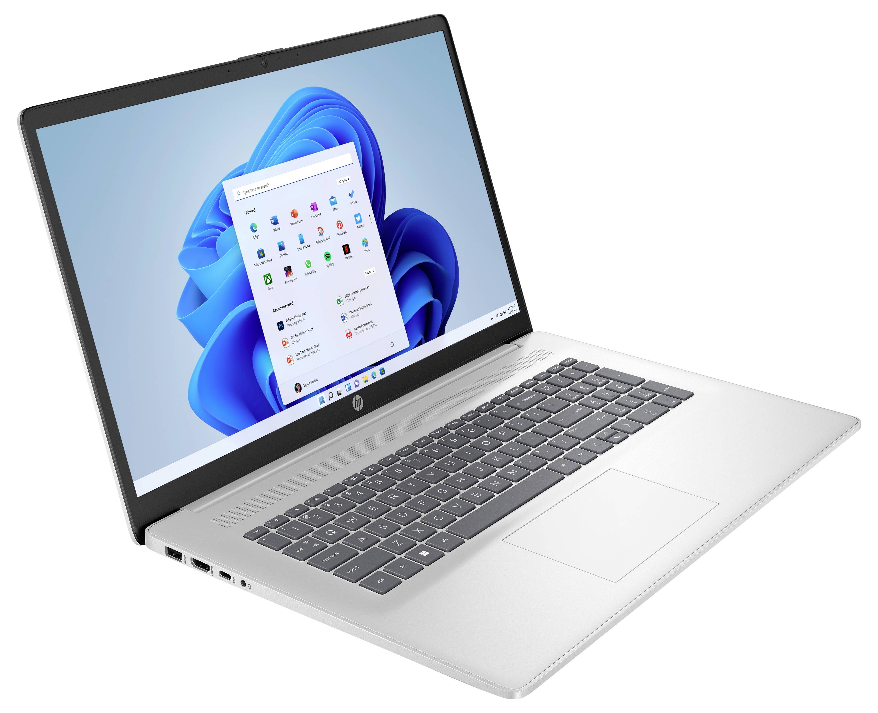 HP Notebook "17-cn3662ng" 43.9cm (17.3 Zoll) Full HD Intel® Core™ i5 i5-1334U 16GB RAM 1TB SSD Deutsch, QWERTZ Intel Iris Xe