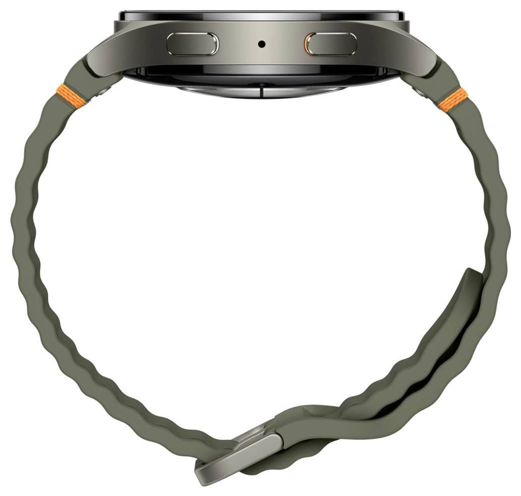 Samsung Galaxy Watch7 - 44 mm - intelligente Uhr mit Sportband - Gummi - Bandgröße: M/L - Anzeige 3.7 cm (1.47")