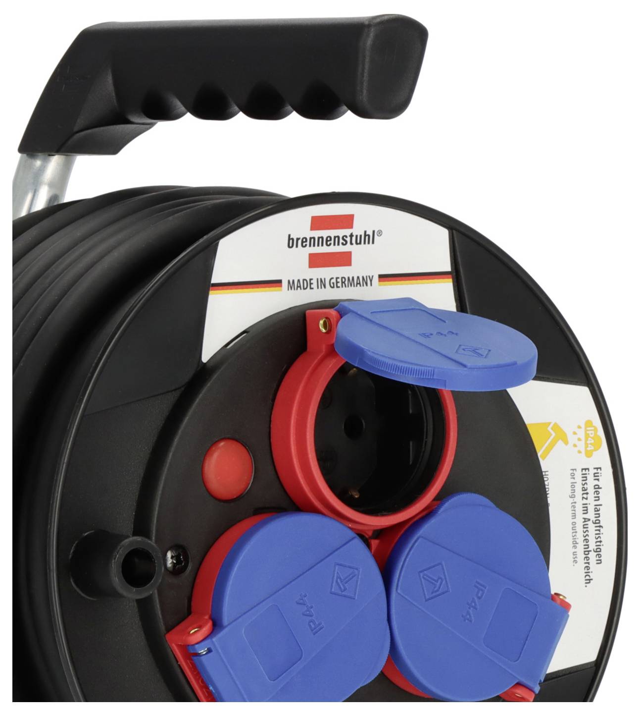 Brennenstuhl 9123020115 Kabeltrommel 12m Schwarz