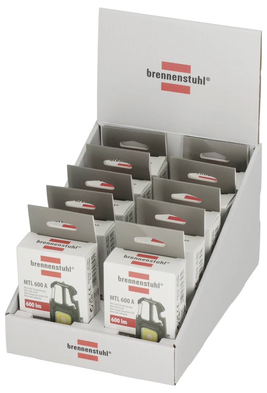 Brennenstuhl 1173750010 LED Taschenlampe akkubetrieben 600 lm 1.5 h 50 g
