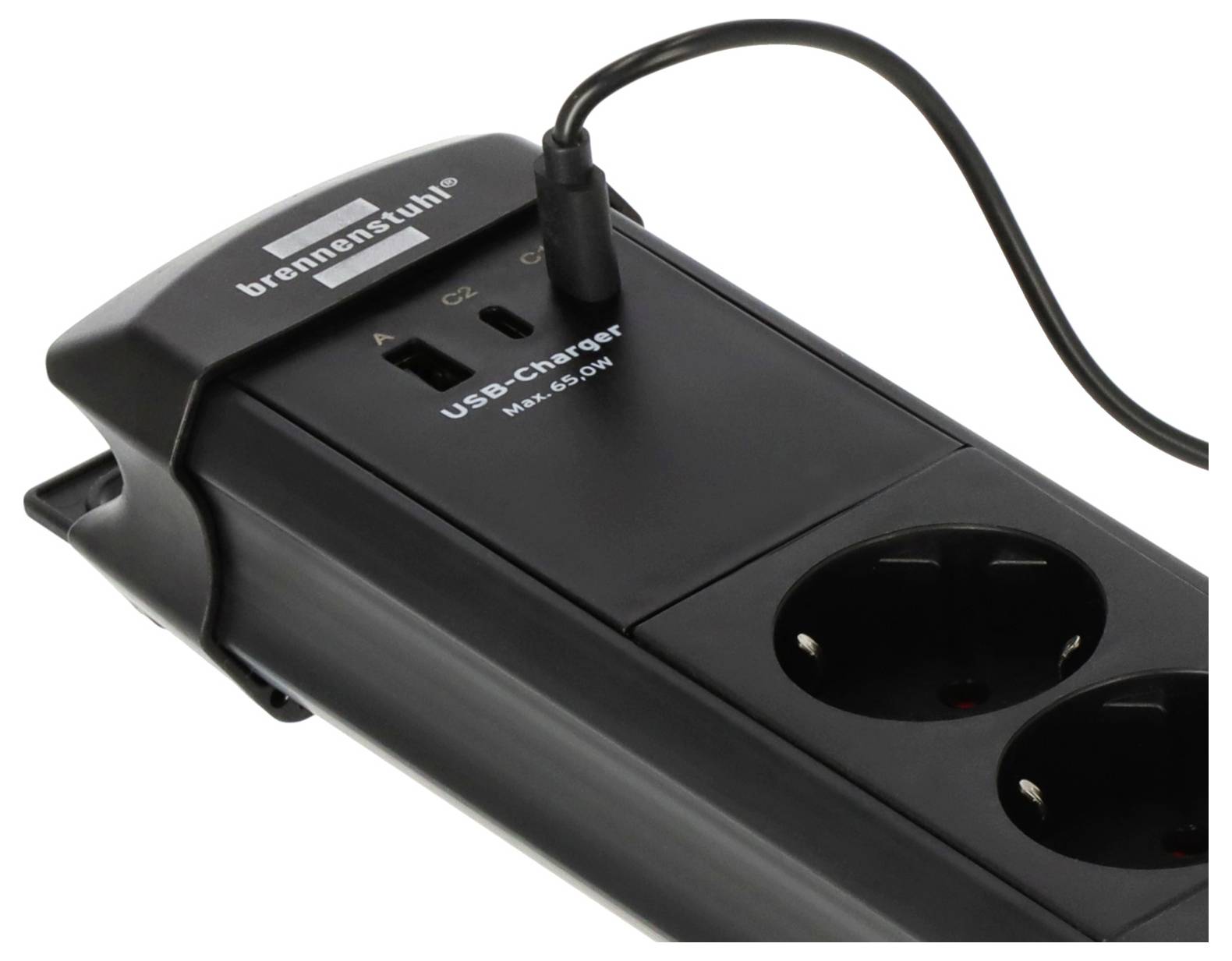 Brennenstuhl 1951160613 Steckdosenleiste Schwarz 1St.