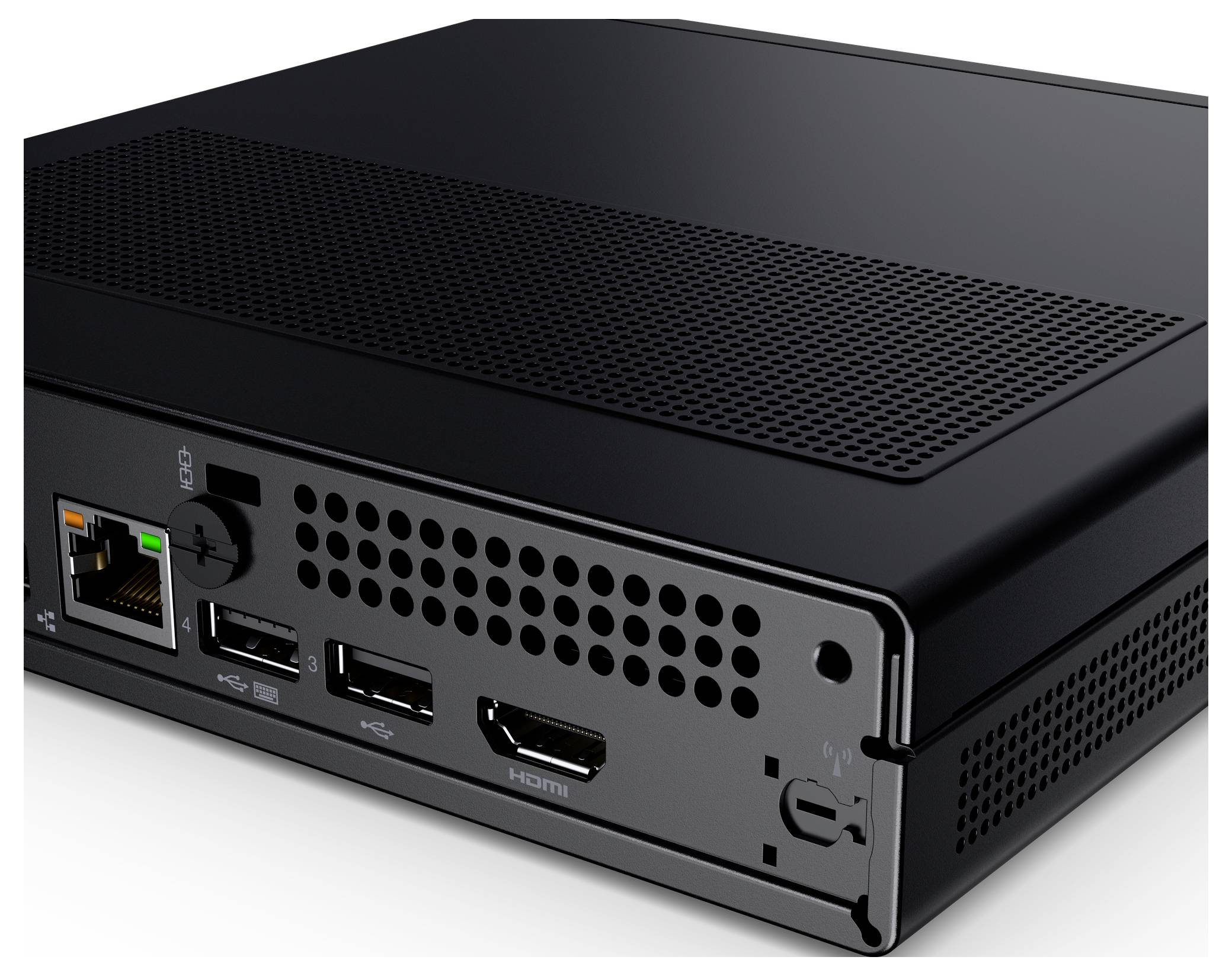 Lenovo Desktop PC ThinkCentre V100q Intel® N N100 3.4GHz 8GB RAM 256GB SSD Intel Intel® UHD Graphics Nicht verfügbar 13GE000NGE