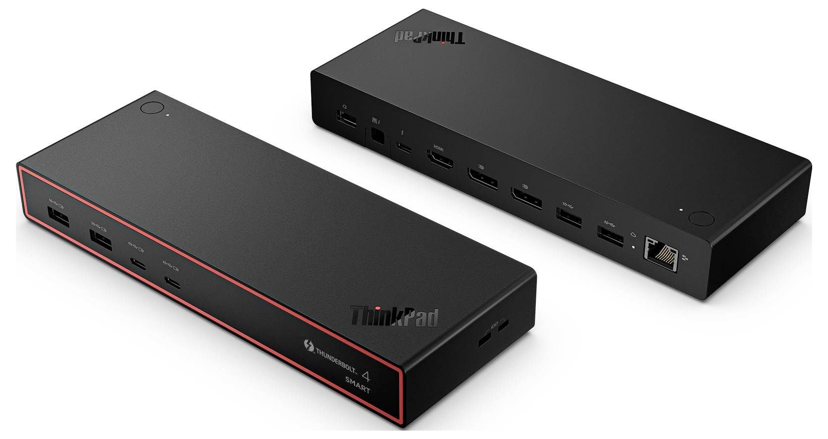 Lenovo Thunderbolt™ 4 Dockingstation ThinkPad Smart Dock 7500 Gen 2 inkl. Kensington-Schloss, Unterstützt 8K@30Hz (1x) / 4K@30Hz