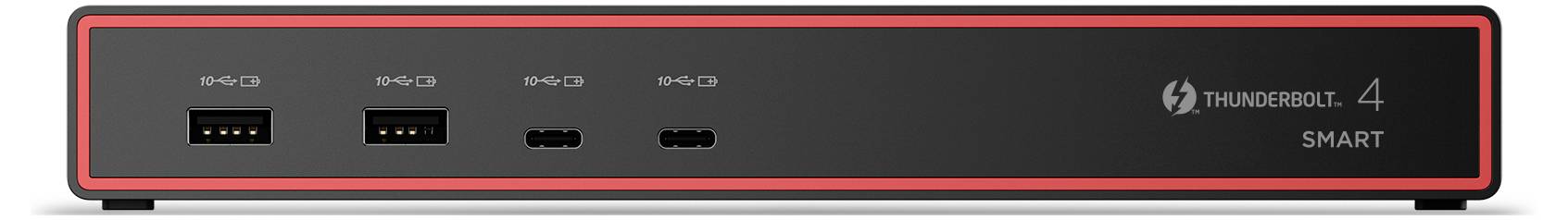 Lenovo Thunderbolt™ 4 Dockingstation ThinkPad Smart Dock 7500 Gen 2 inkl. Kensington-Schloss, Unterstützt 8K@30Hz (1x) / 4K@30Hz