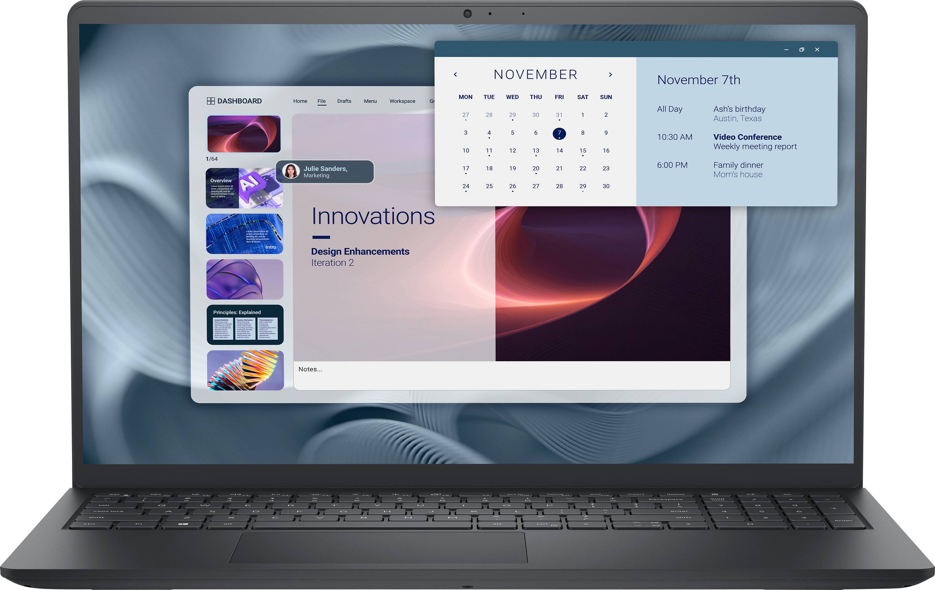 Dell Notebook 15 Essential 39.6 cm (15.6 Zoll) Full HD Intel® Core™ i5 i5-1334U 16 GB RAM 512 GB SSD Deutsch, QWERTZ Intel Intel® UHD Graphics