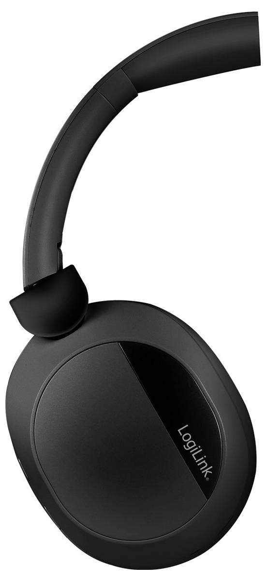 LogiLink BT0071 Over Ear Kopfhörer Bluetooth® Schwarz