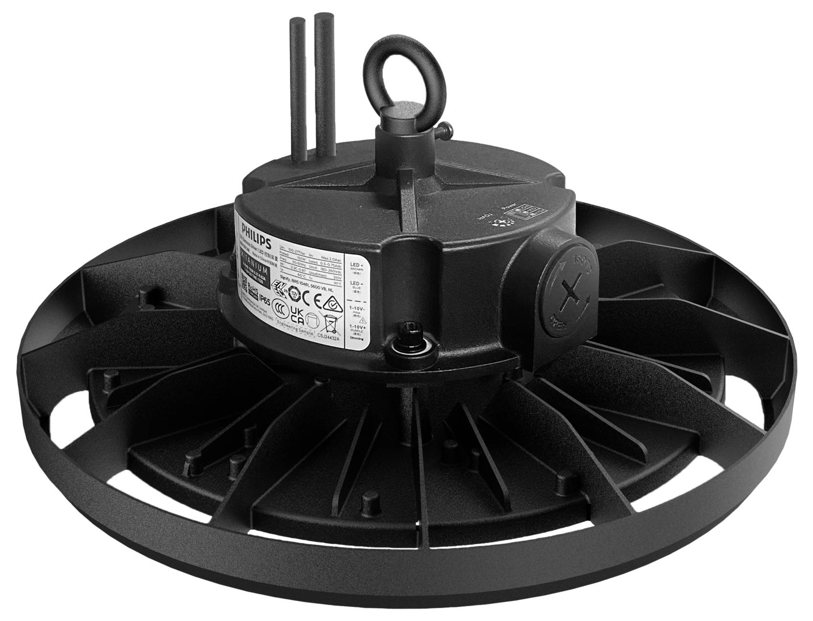 Berger & Schröter KS262150B LED-Hallenstrahler EEK: A (A - G) LED 150W Anthrazit/Schwarz