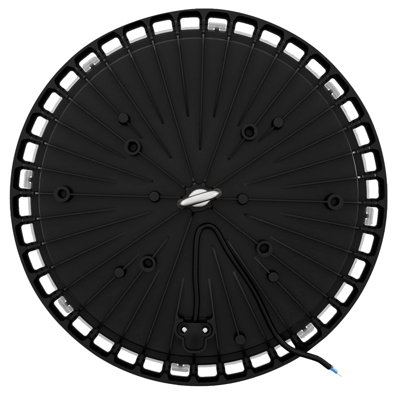 Berger & Schröter KS262100E LED-Hallenstrahler EEK: D (A - G) LED 100 W Anthrazit/Schwarz