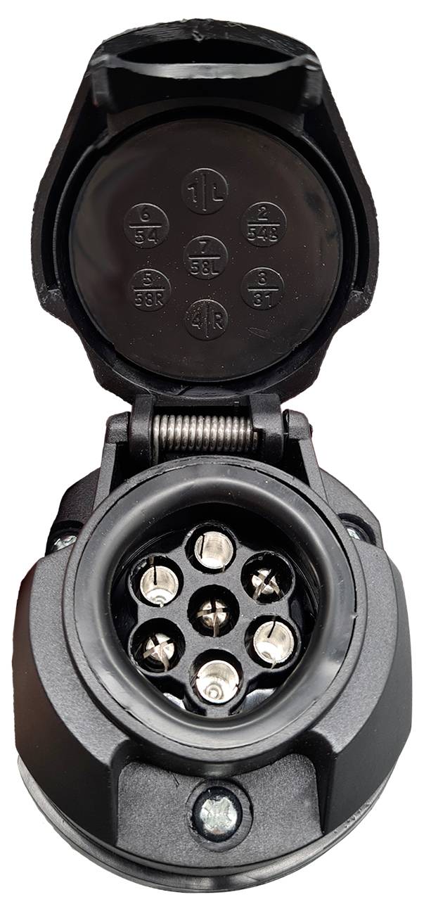 Berger & Schröter Spannungsreduzierer Steckdose 7polig