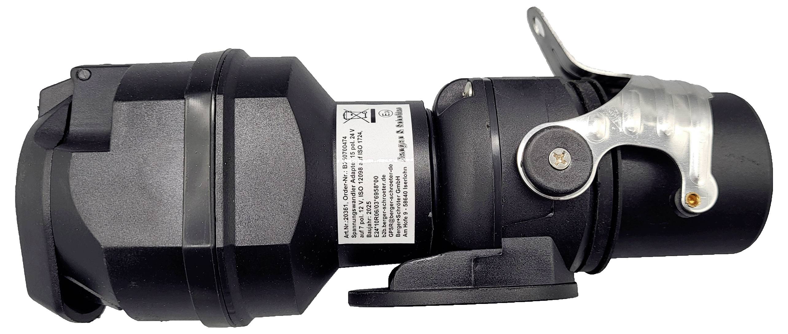 Berger & Schröter Spannungsreduzierer Steckdose 15polig