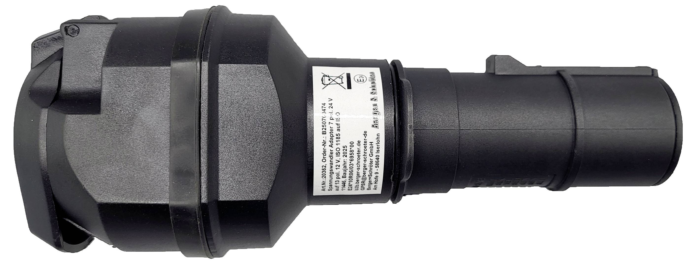 Berger & Schröter Spannungsreduzierer Steckdose 7polig