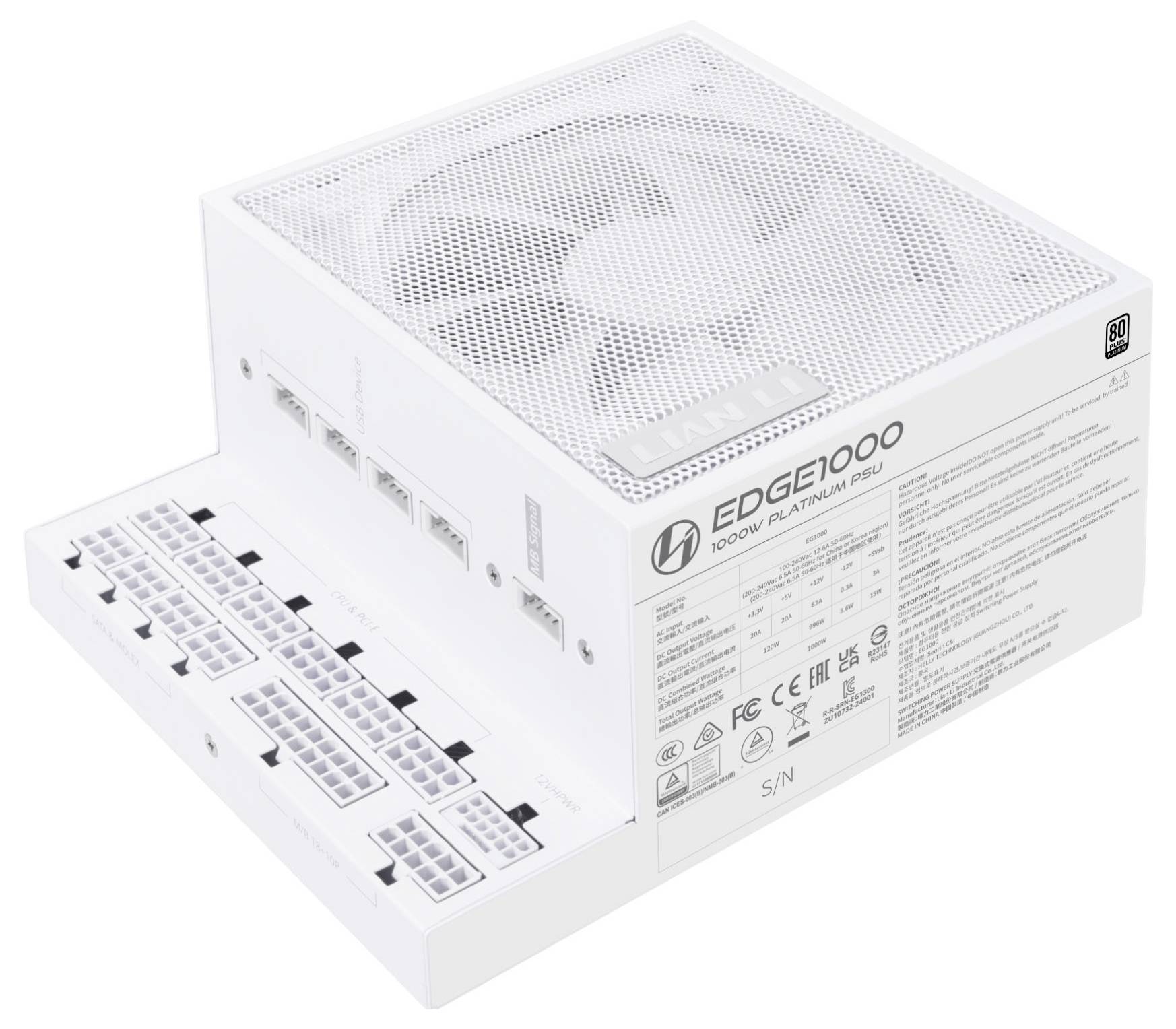 Lian Li PC Netzteil 1000W 80PLUS® Platinum