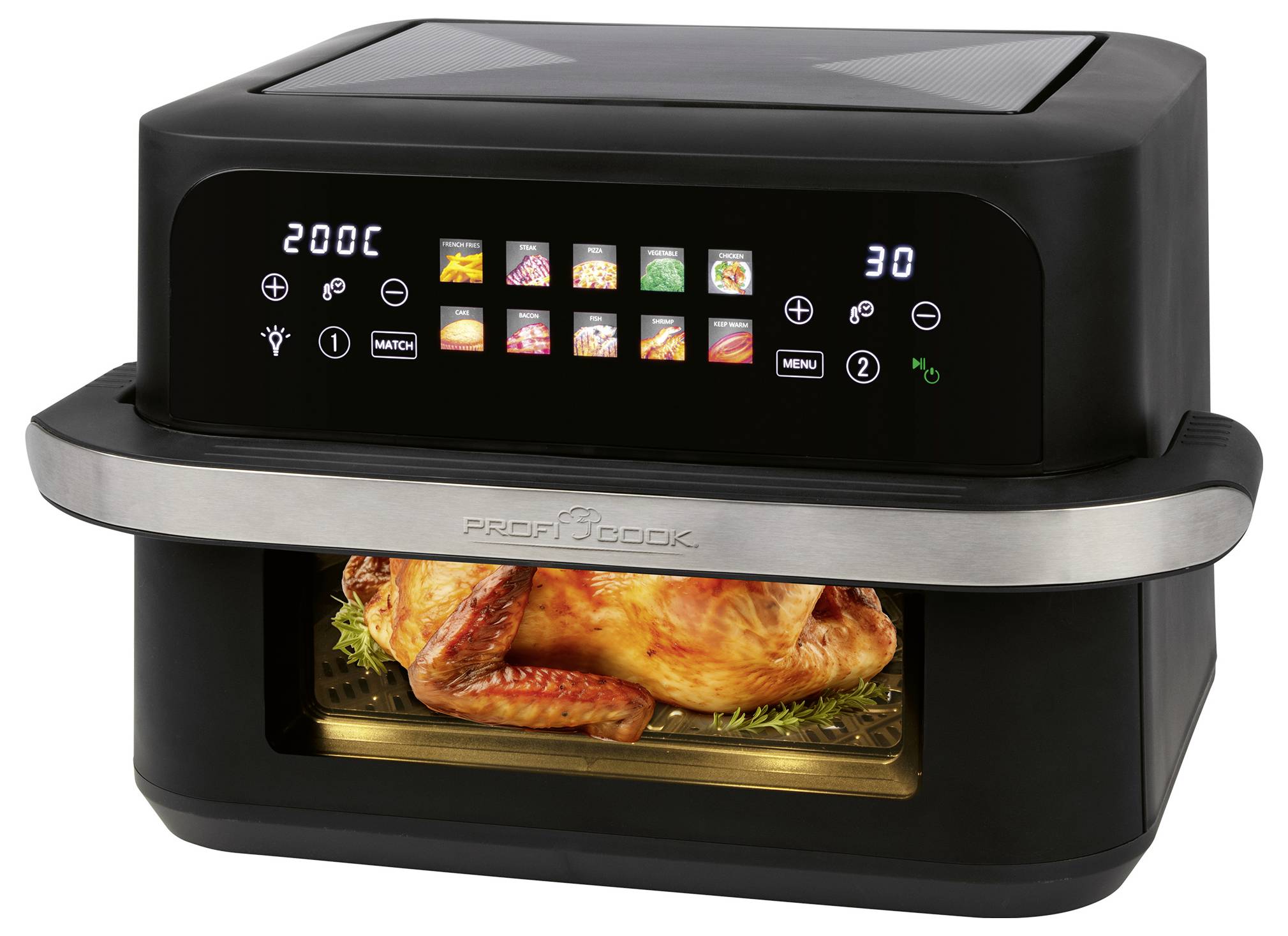 Profi Cook PC-FR 1313 H Fritteuse 10 l 2400 W Schwarz