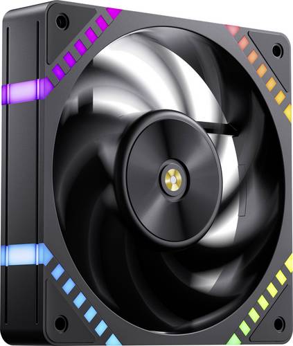 Jonsbo HF2-120 PC-Gehäuse-Lüfter (B x H x T) 120 x 25 x 120 mm inkl. LED-Beleuchtung