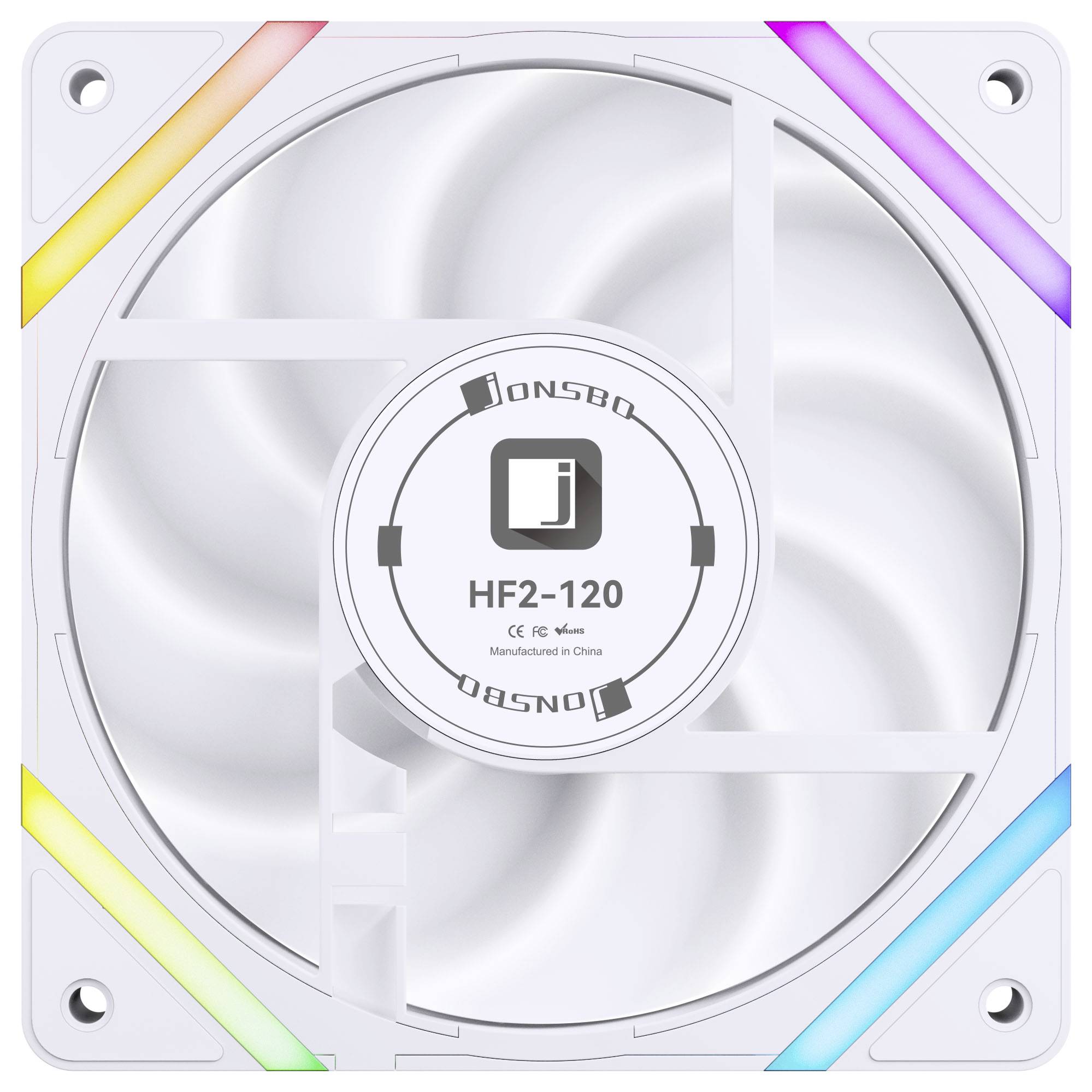 Jonsbo PC-Gehäuse-Lüfter (B x H x T) 120 x 25 x 120 mm