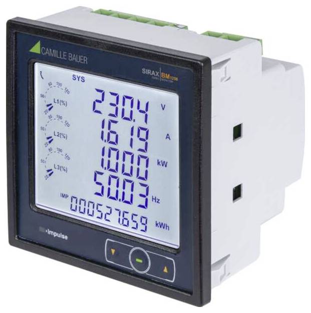 Camille Bauer SIRAX BM1250-0.2S-12...60V AC/DC-RS485-2 Netz-Analysegerät