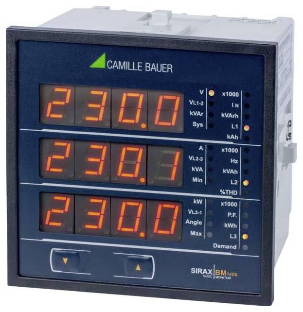 Camille Bauer SIRAX BM1400 Netz-Analysegerät