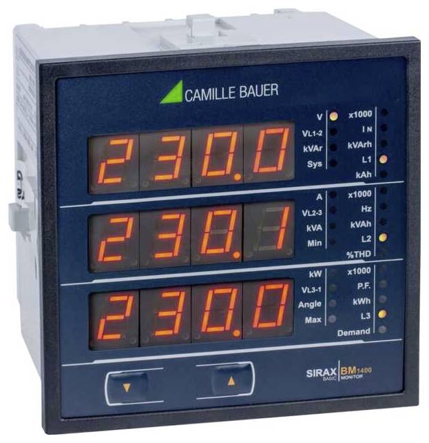 Camille Bauer SIRAX BM1400 Netz-Analysegerät
