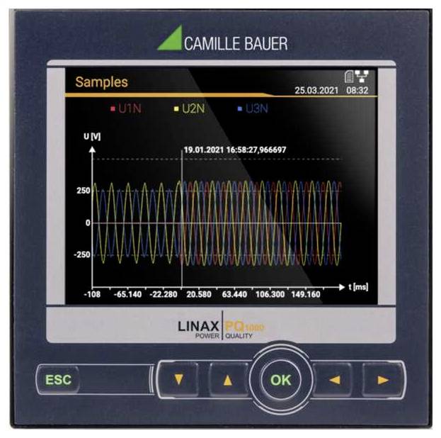 Camille Bauer LINAX PQ1000 Netz-Analysegerät