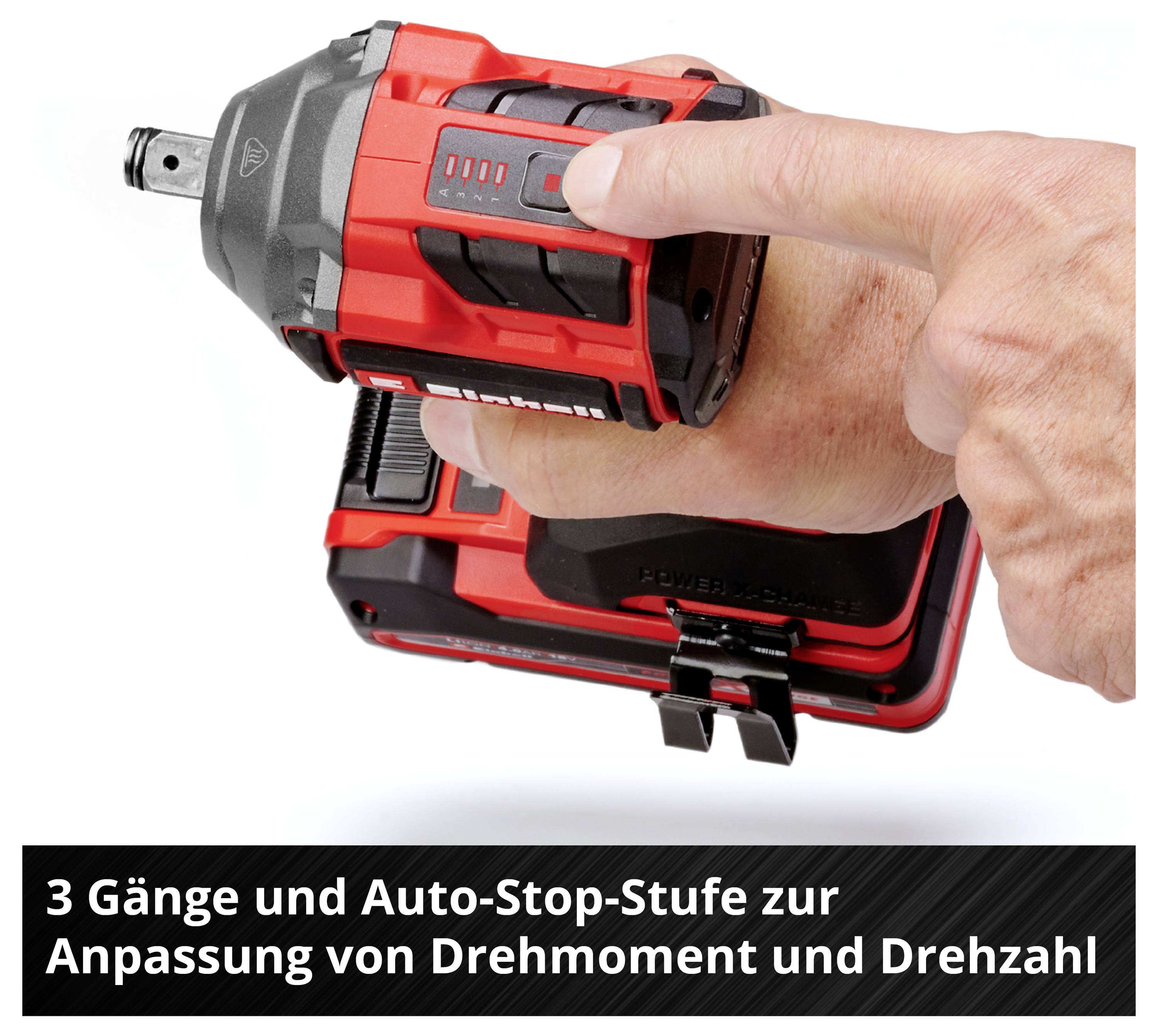 Einhell Professional TP-CW 18/260-C Li BL - Solo 4510090 Akku-Schlagschrauber 260 Nm 18 V Anzahl mitgelieferte Akkus 0 2.5 Ah Li-Ion bürstenlos, ohn