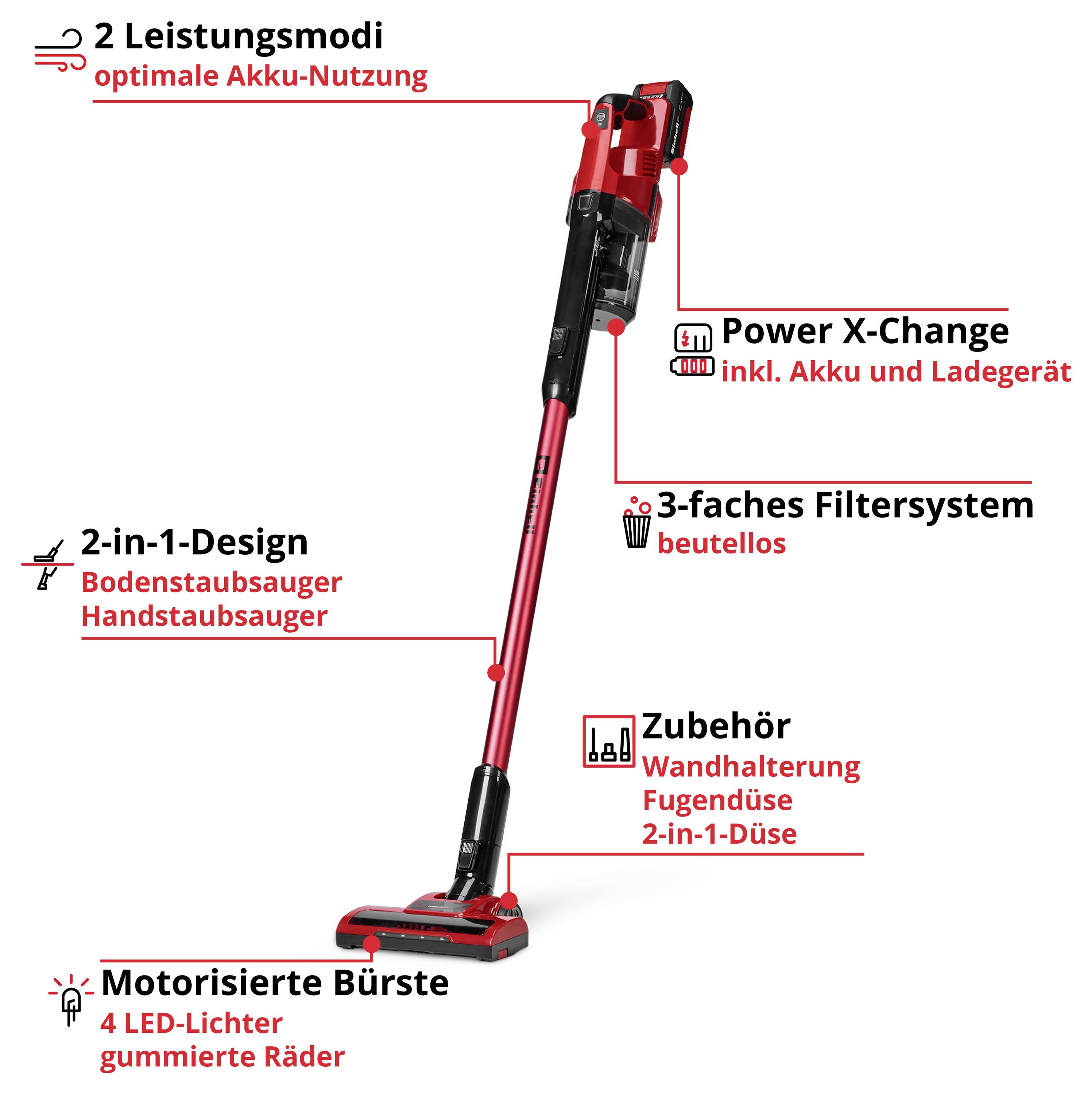 Ein Mann saugt Fußmatten eines Autos im Freien neben einem weißen Auto, das vor einer Garage geparkt ist.