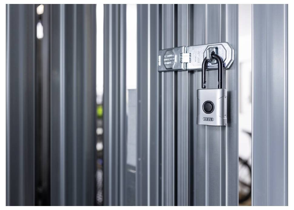 ABUS ABEO10010 Vorhängeschloss Bluetooth Silber